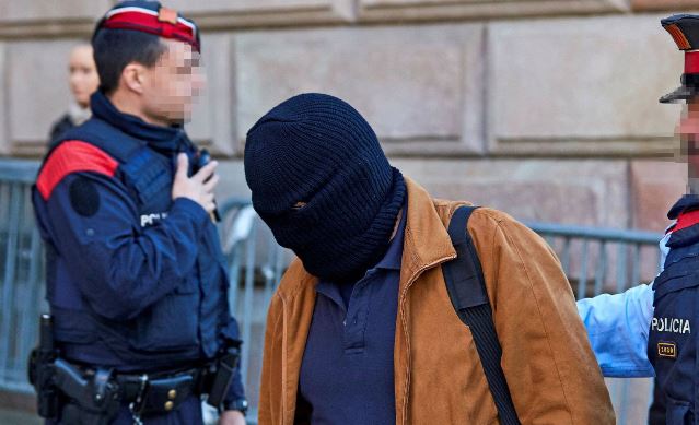 Joaquín Benítez, a su llegada a la Audiencia en marzo. EFE